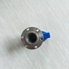 Custom Good Quality Stainless Steel 304 316 316L Threaded Mini Ball Valve with Flange