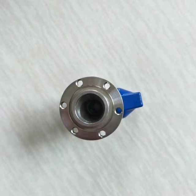 Custom Good Quality Stainless Steel 304 316 316L Threaded Mini Ball Valve with Flange