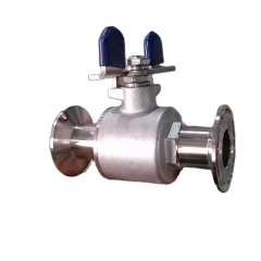 Custom Hot Sale High Quality Stainless Steel 304 316 3PCS Press End Ball Valve