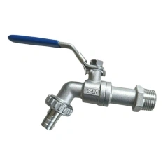 stainless steel hose tail ball valve