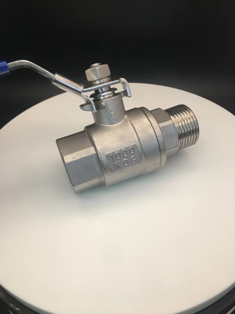 stainless steel 304 316 male and female threaded 2 PC ball valve S.S.M/F 2PC ball valve