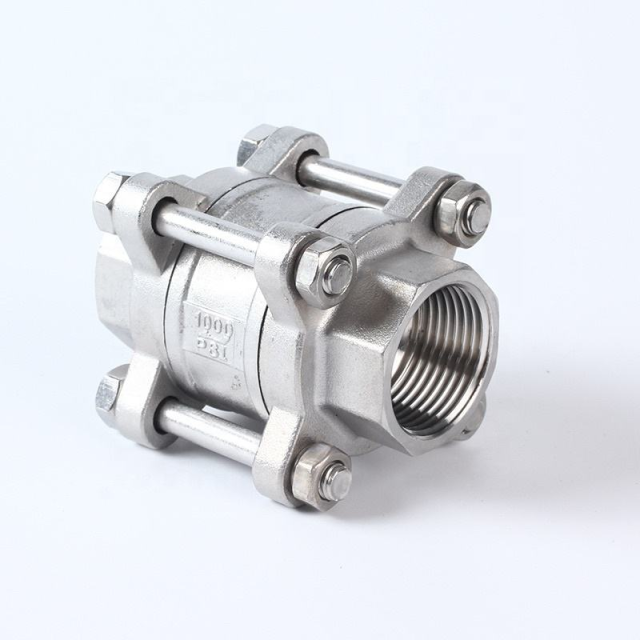 Stainless Steel 304 316 3PCS Non-Return Check Valve