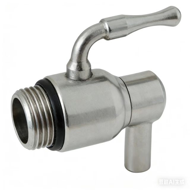 Custom Mirror Polished Stainless Steel 304 316 Tap Ball Valve Faucet