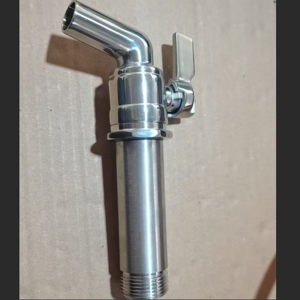 Stainless Steel 304 Beer Tap – 3/8", 1/2", 3/4", 1" Brewing Ball Valve Faucet Spigot with Quick Disconnect Fittings