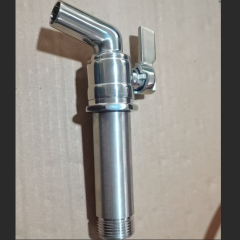 Stainless Steel 304 Beer Tap – 3/8", 1/2", 3/4", 1" Ball Valve Faucet Spigot