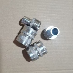 Custom CNC Machining SS304 Female or Male Threaded Quick Disconnect Fitting Quick Connector Snap-in Connector