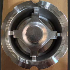 Stainless Steel 304 316 Non-Return Spring Vertical Water Pump Foot Wafer Disk Check Valve