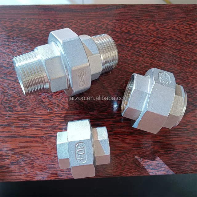 Stainless Steel 304 316 Female Threaded Union