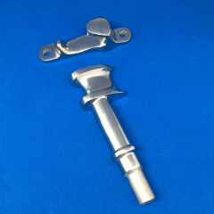 304/316 Stainless Steel Container Lock Bracket, Silica Sol Precision Investment Casting with Mirror Finish, Heavy Duty Hardware