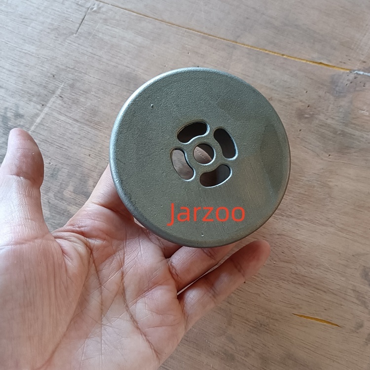 SS304 Pressure Barrel Fitting with Flanged Locking Nut for Water & Chemical Tanks