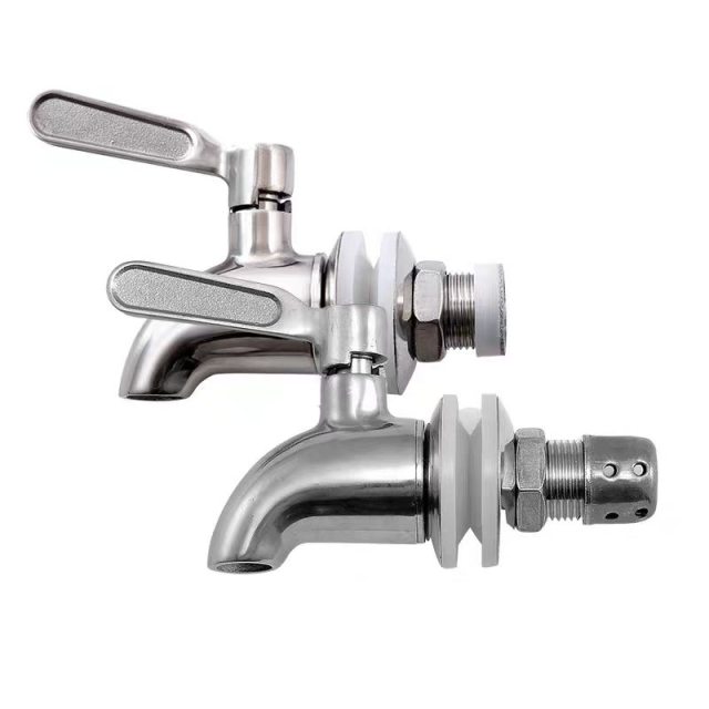 Custom Stainless Steel 304 316 M16 Beer Tap Ball Valve Faucet