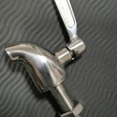 Custom Stainless Steel 304 316 M16 Beer Tap Ball Valve Faucet