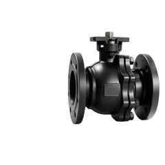 Custom Good Quality Carbon Steel 2PCS Flanged Ball Valve