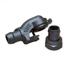 Custom Stainless Steel 304 316 Investment Casting (Silica Sol Precision Casting) Railway Fittings Railroad Brake Hose Coupling for Train Air Brake System