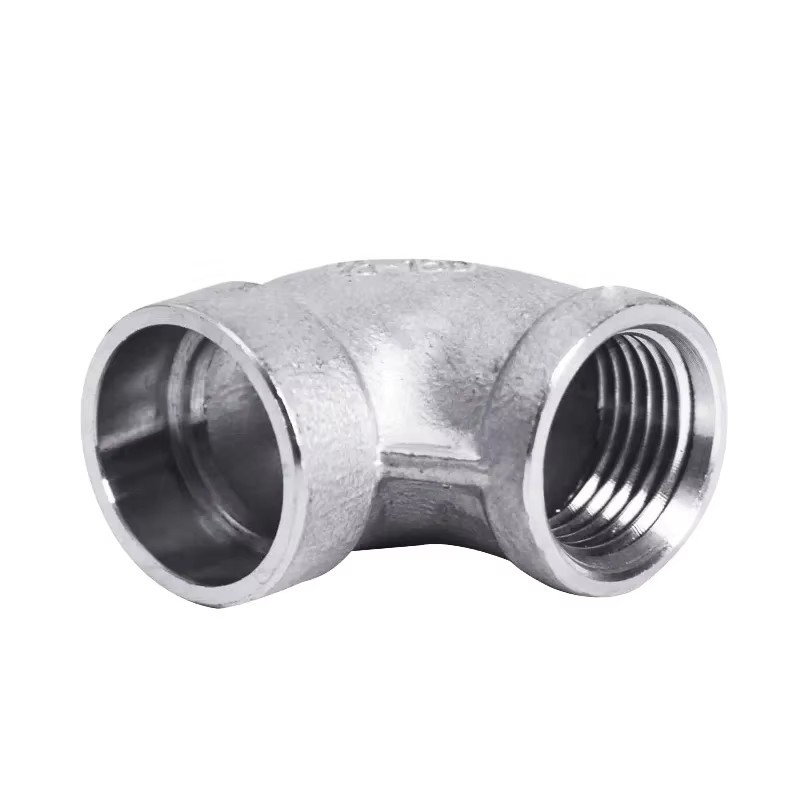 SS304 SS316 Stainless Steel 90 Degree Socket Weld Elbow Pipe Fitting