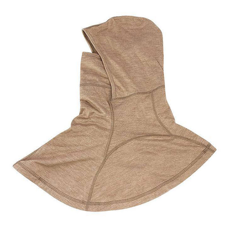 Heat Resistant Fireproof Neck Protector Face Mask Multi-Purpose Thermal Breakthrough Khaki Color Firefighting Equipment
