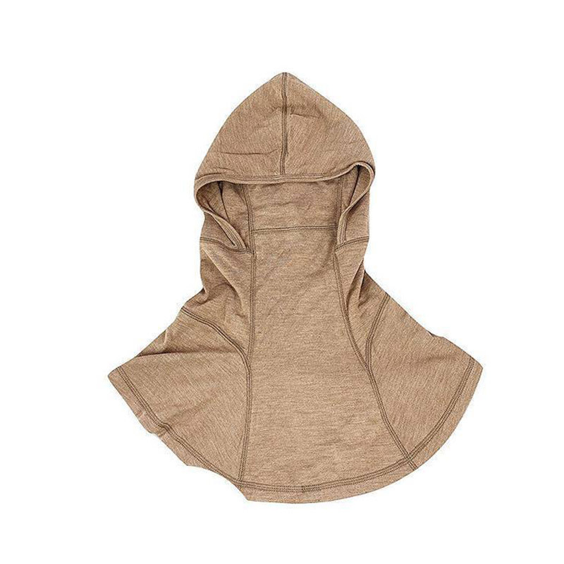 Heat Resistant Fireproof Neck Protector Face Mask Multi-Purpose Thermal Breakthrough Khaki Color Firefighting Equipment