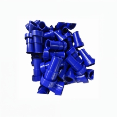 Колпачки с манжетами из мягкой синей силиконовой резины,PQK Rubber Products — прочные резиновые прокладки и сальники