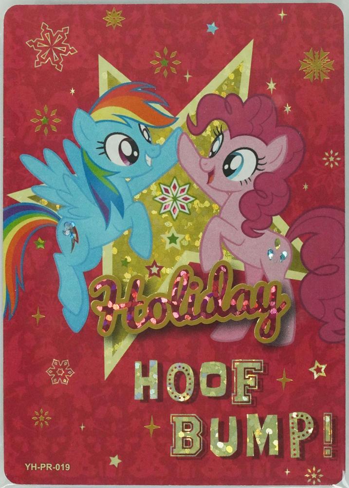 YH-PR-019 Holiday Hoof Bump!