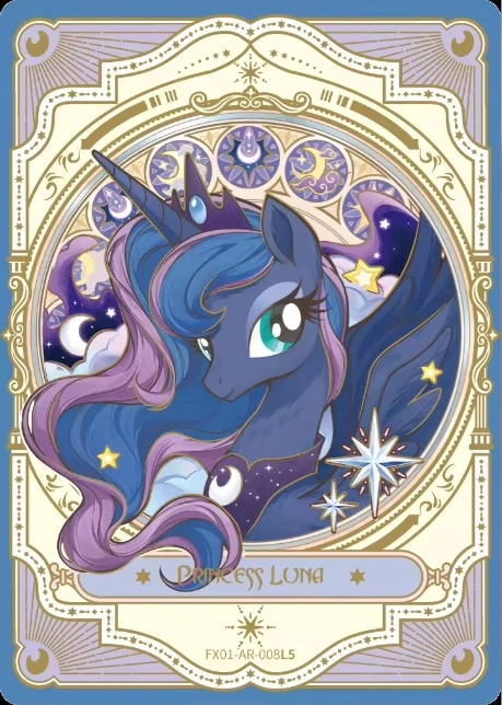 princess luna mtg card FX01-AR-008L5 Princess Luna,AR
