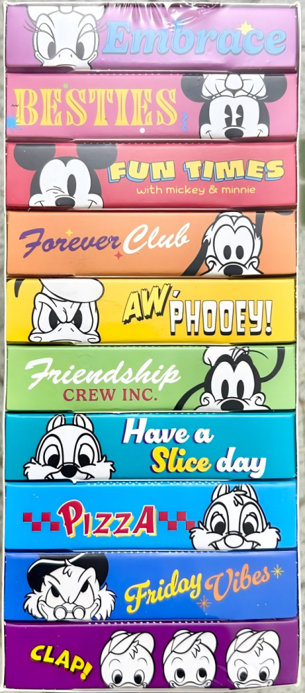 SHININGSOUL Disney Mickey& Friends Mickey POP Art Collectible Card Box