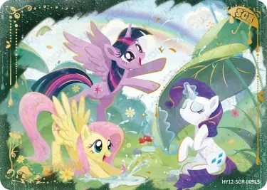 HY12-SGR-009 Fluttershy& Twilight Sparkle& Rarity