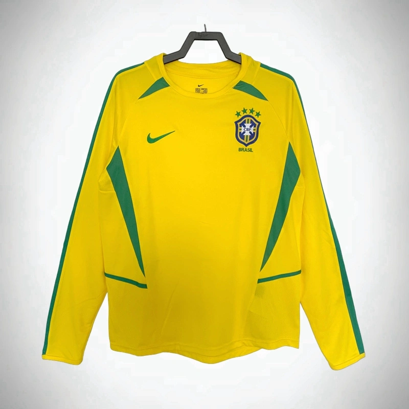 2002 BRAZIL HOME LONG SLEEVED