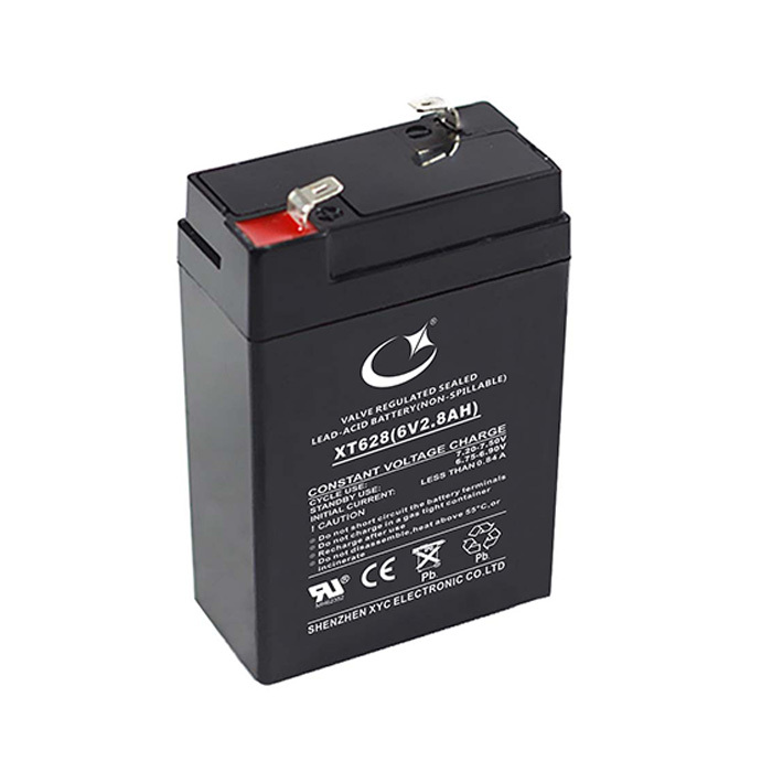 6V 2.8AH Lead Acid Battery