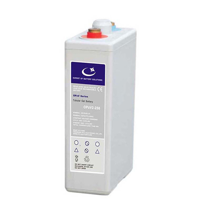 2V 5 OPzV 250AH Tubular Gel VRLA Battery