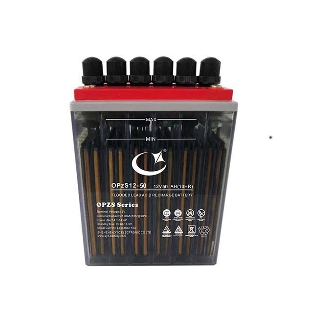 12V 50AH OPZS batteries