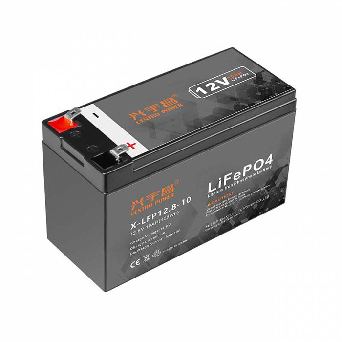 12V LiFePO4 Battery 12.8V 10AH