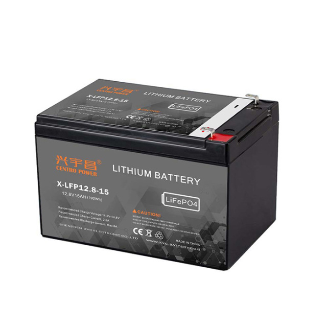 LiFePO4 battery 12.8V 15AH