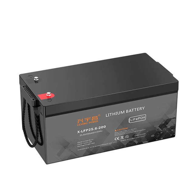 24v LiFePO4 Battery 25.6V 200AH