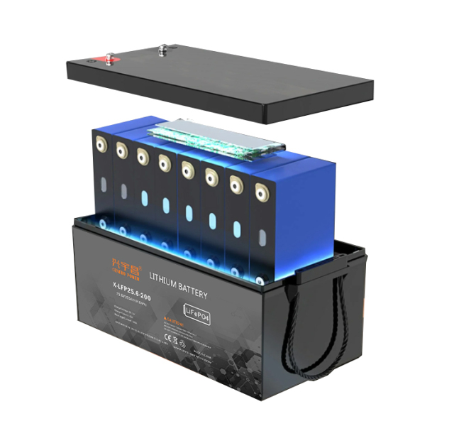 24v LiFePO4 Battery 25.6V 200AH