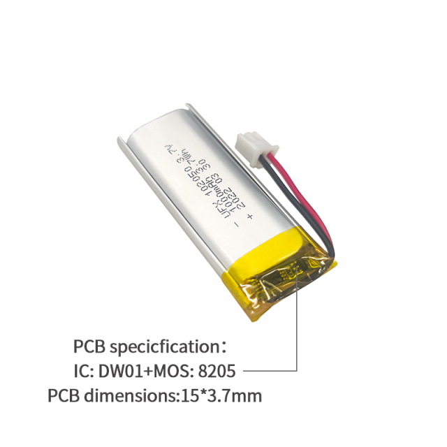 3.7V 1000mAh Lithium Polymer Battery
