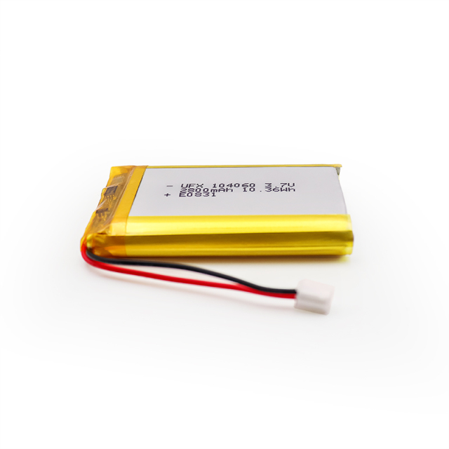 3.7V 2800mAh Lithium Polymer Battery