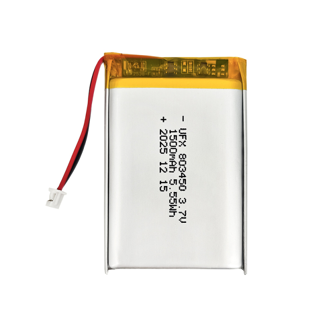 3.7V 1500mAh Lithium Polymer Battery