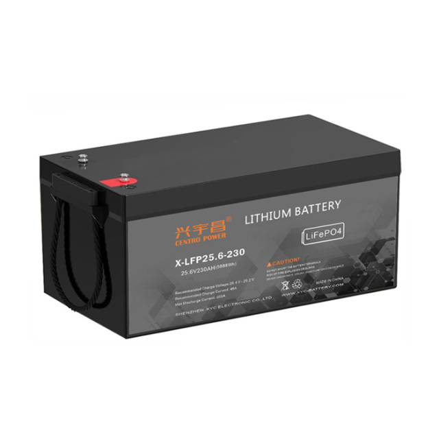 24V 230Ah (5.89kWh) - Heated & Bluetooth lifepo4 lithium battery
