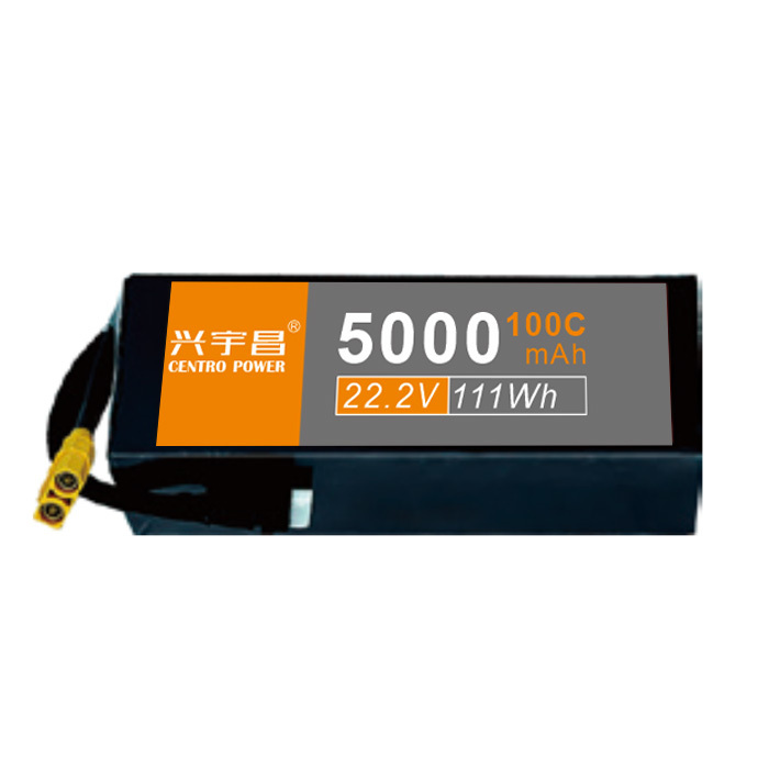 FPV Battery 100C 6S1P 22.2V 5000mAh