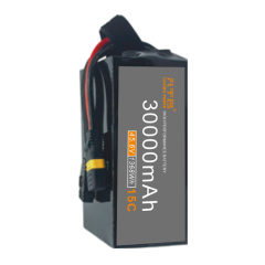 15C 12S1P 45.6V 30000mAh LiPo UAV Battery