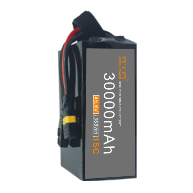15C 12S1P 45.6V 30000mAh LiPo UAV Battery