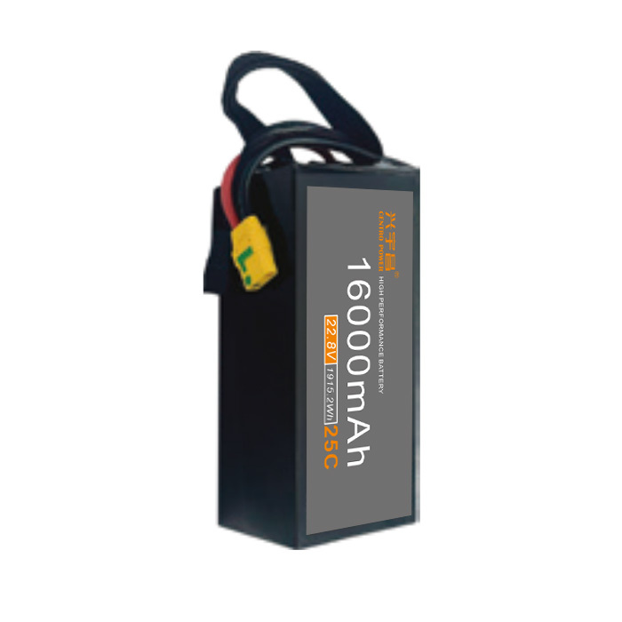 16000mAh 22.8V 25C 6S1P HV High Voltage Lipo Battery