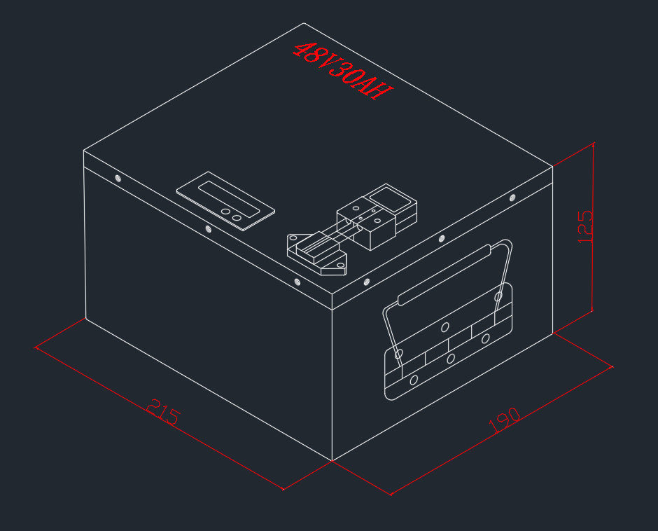 48V 30Ah Semi‑Solid‑State NMC Battery Pack | Electric E‑Bike Battery