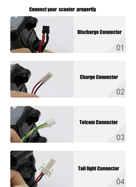 36V 7.8Ah Electric Scooter Li-ion Battery
