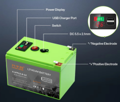 LiFePO4 battery 12.8V 12AH