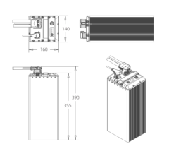 High‑Speed Electric Motorcycle Battery 72V 45AH
