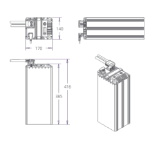72V, 45Ah (3240WH) Lithium Ion Battery