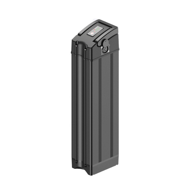 48v 10ah EBike lithium ion battery pack silver fish