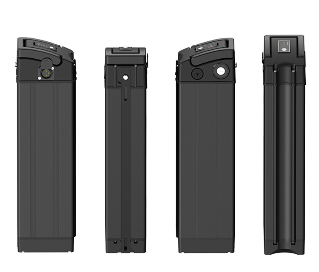 48v 10ah EBike lithium ion battery pack silver fish