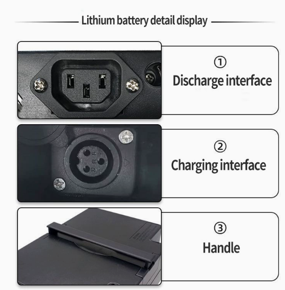 48V 12AH lithium battery for AIMA